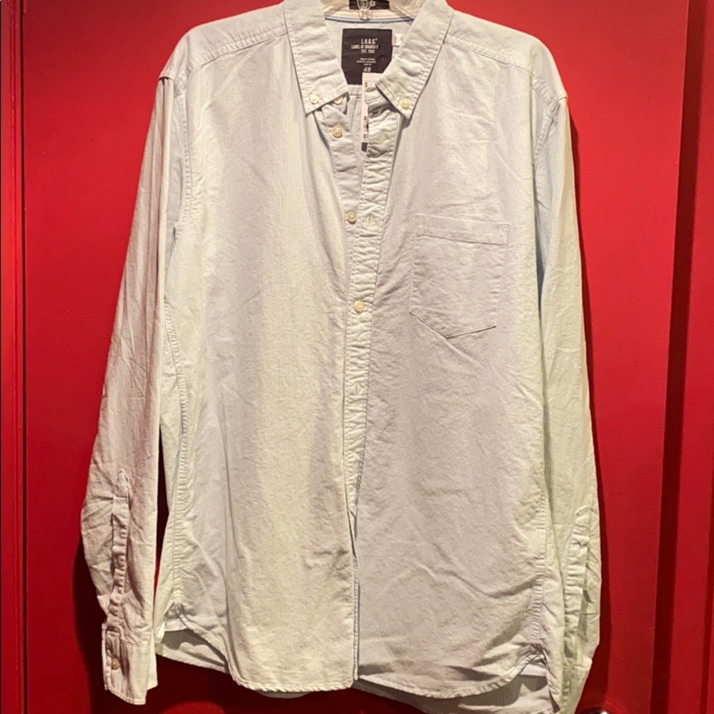 🤗NWT LOGG Striped Button Up